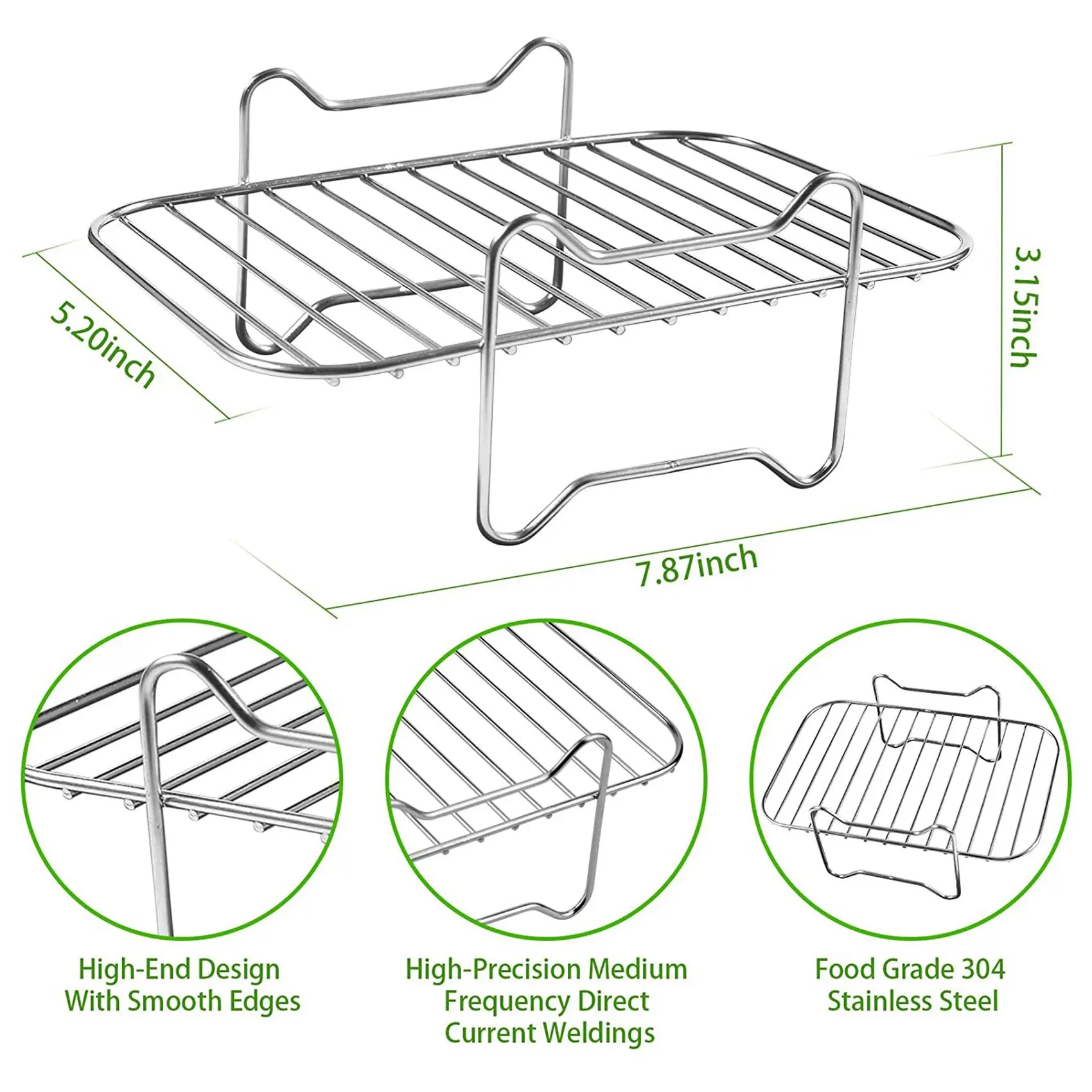 Friteuse à air T1 pour friteuses à double panier, décollage T1 pour Ninja Foodi DZ201 DZ401, accessoires pour friteuse à air