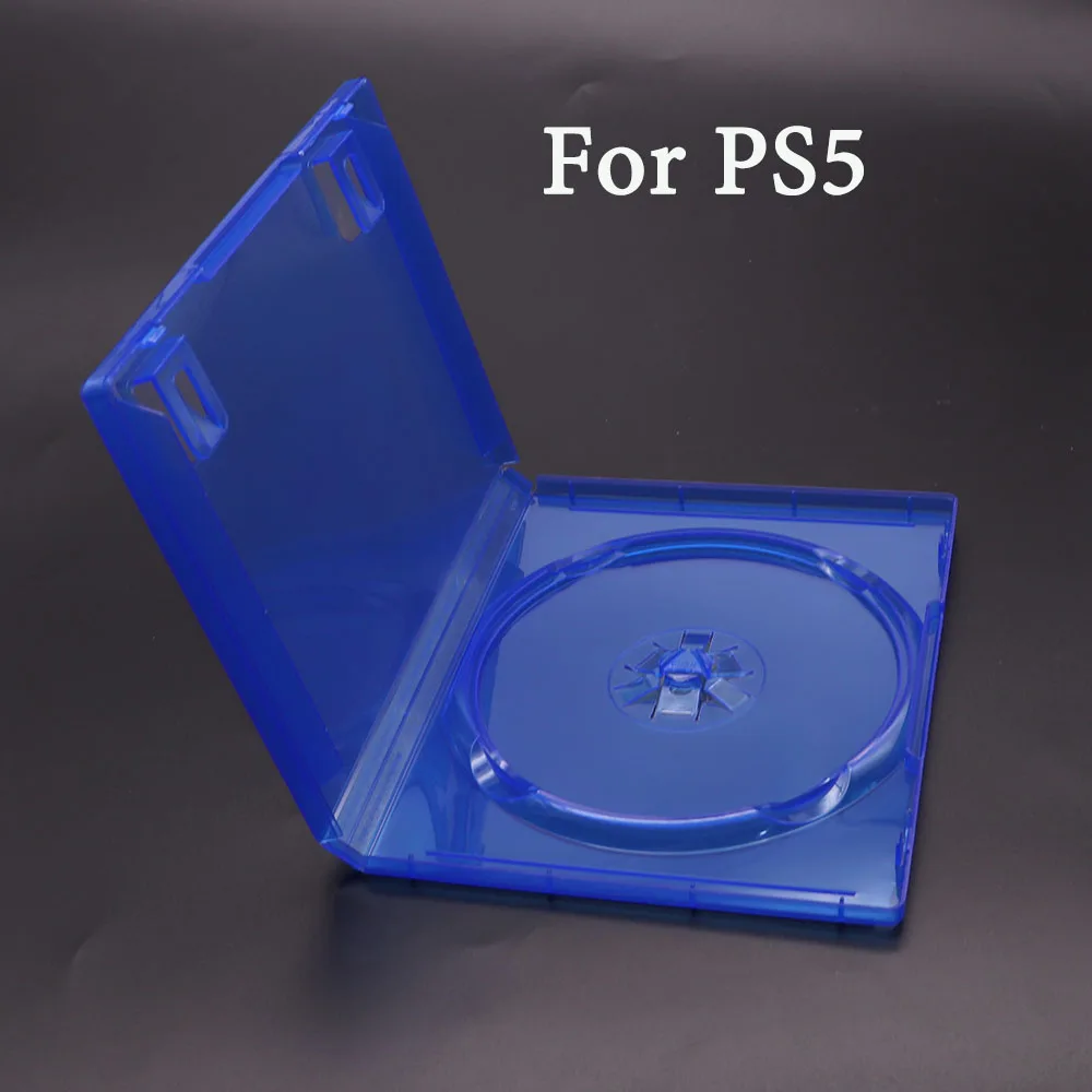 TingDong 1pcs For PS5 PS4 Replacement Empty Game CD DVD Box Case for PS4 Disc Disk Accessories