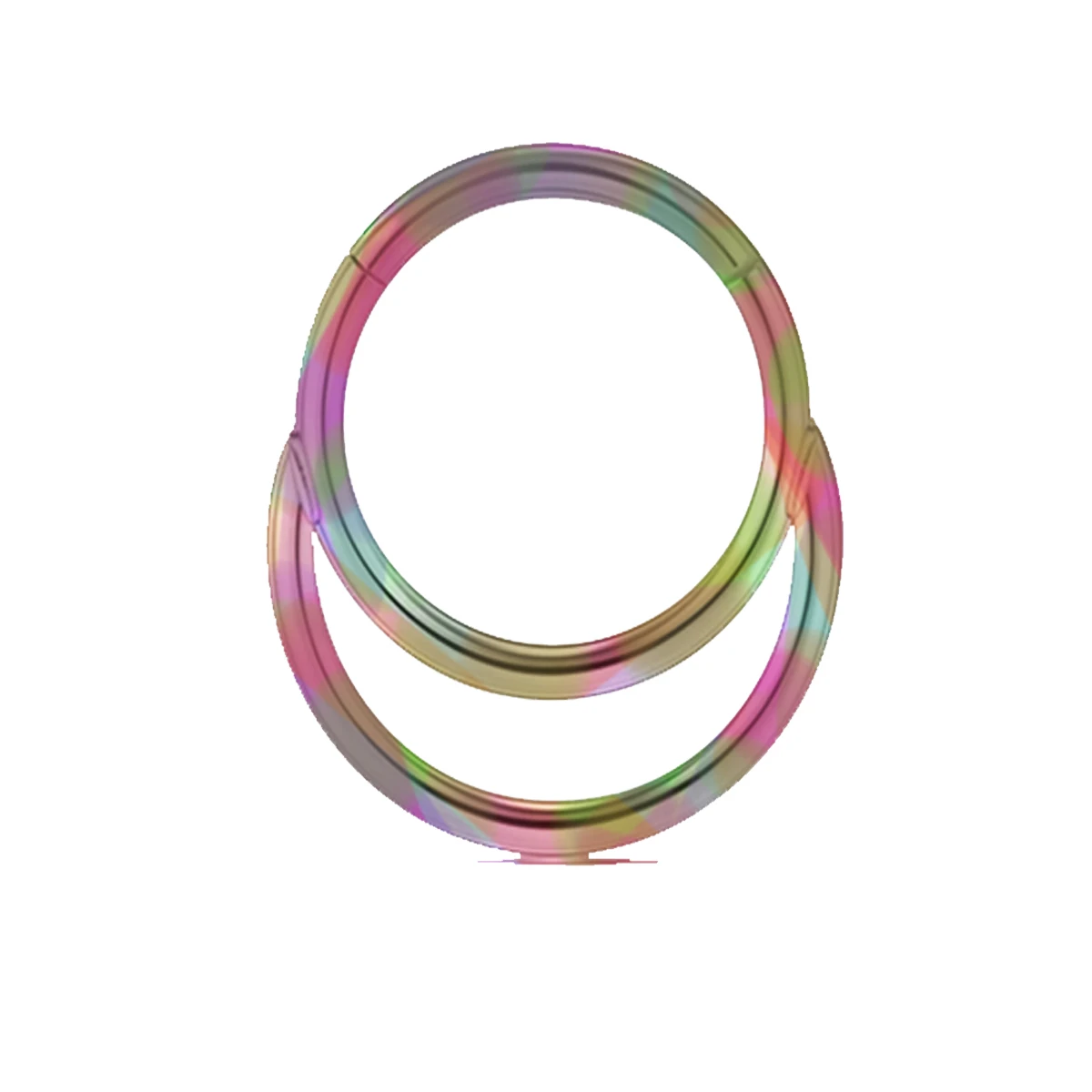 Hinged Nose Ring Hoop for Piercing Jewelry