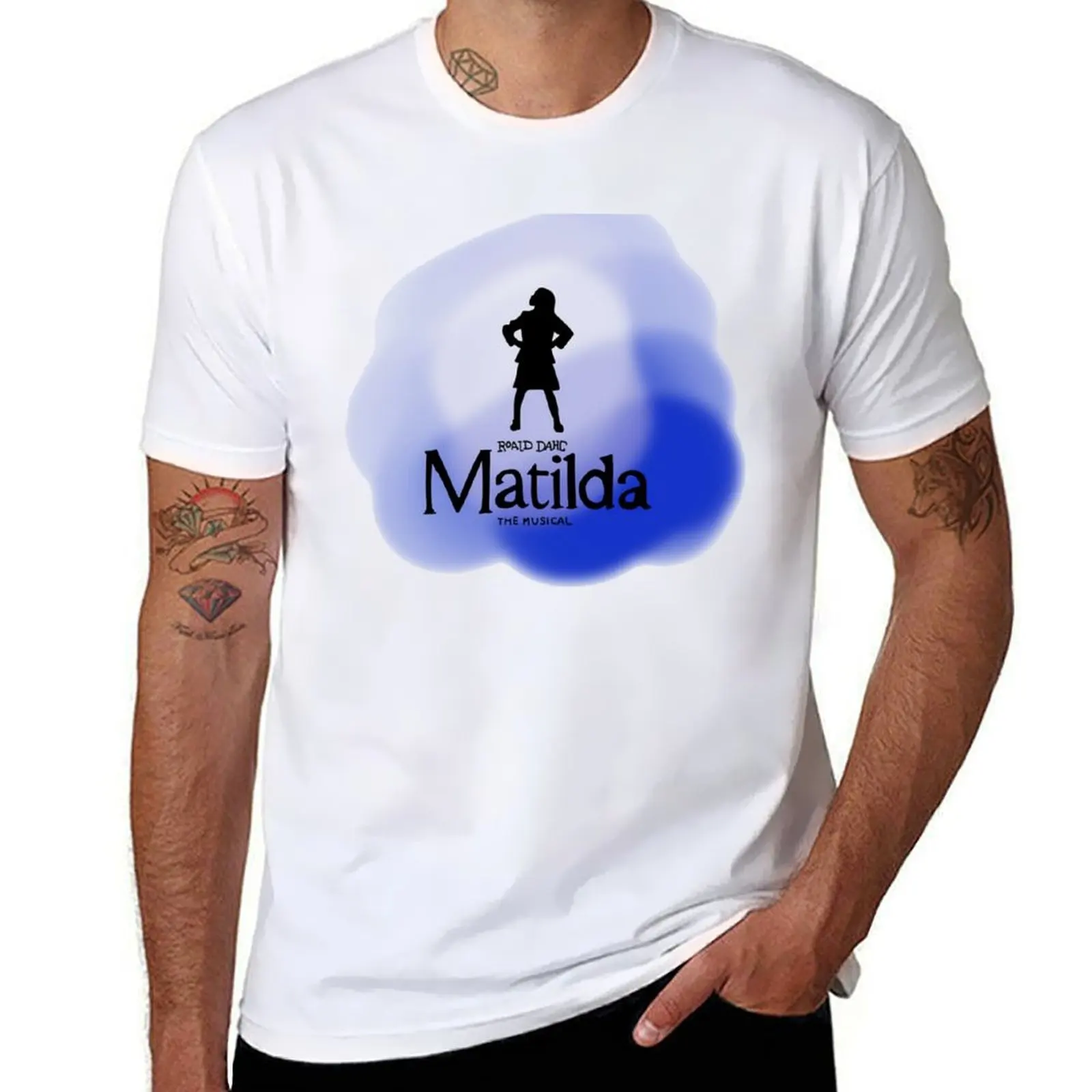 

Roald Dahls Matilda The Musical T-Shirt t shirt men 100% cotton luxury brand t shirt man plain T-Shirt