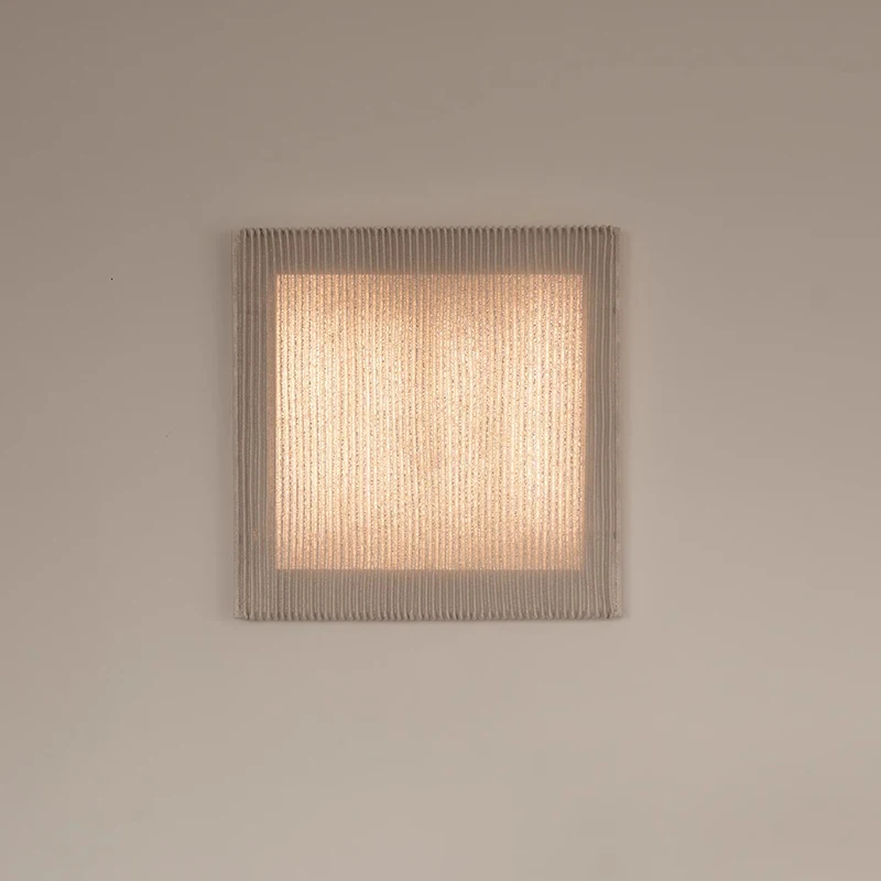 الشمال مصمم الفولاذ المقاوم للصدأ رقيقة جدا مربع مصابيح الحائط بهو حائط الخلفية ديكور المدخل غرفة نوم الداخلية ضوء عمودي #2