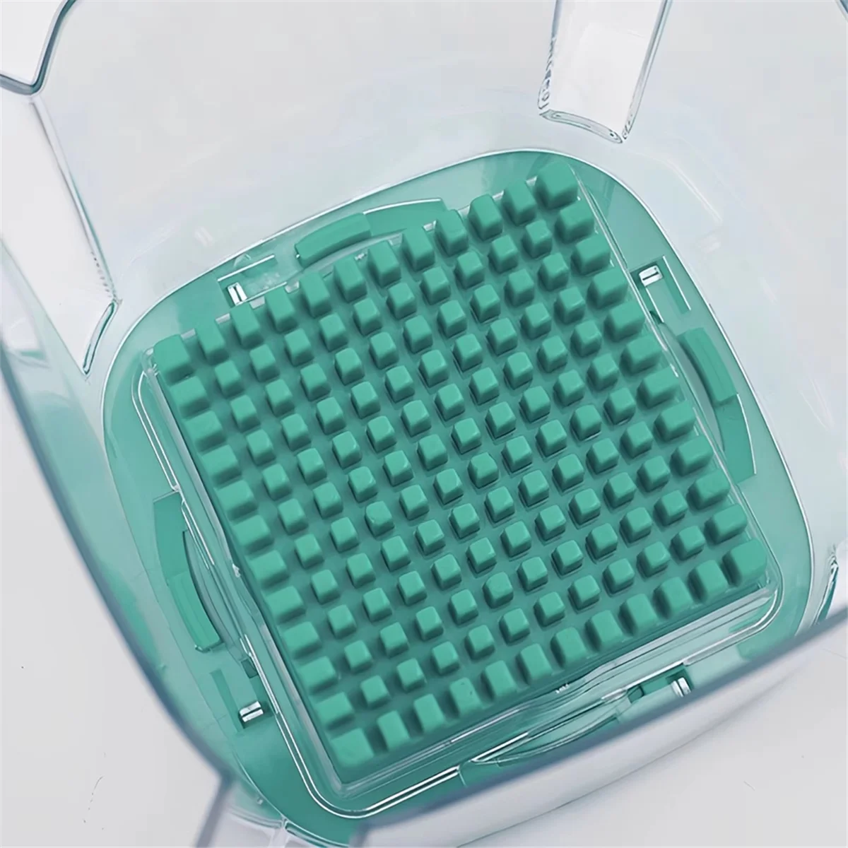 ABJZ multifuncional, cortador de patatas fritas, cortador de cebolla, rebanador de verduras con placa de empuje para uso doméstico en la cocina