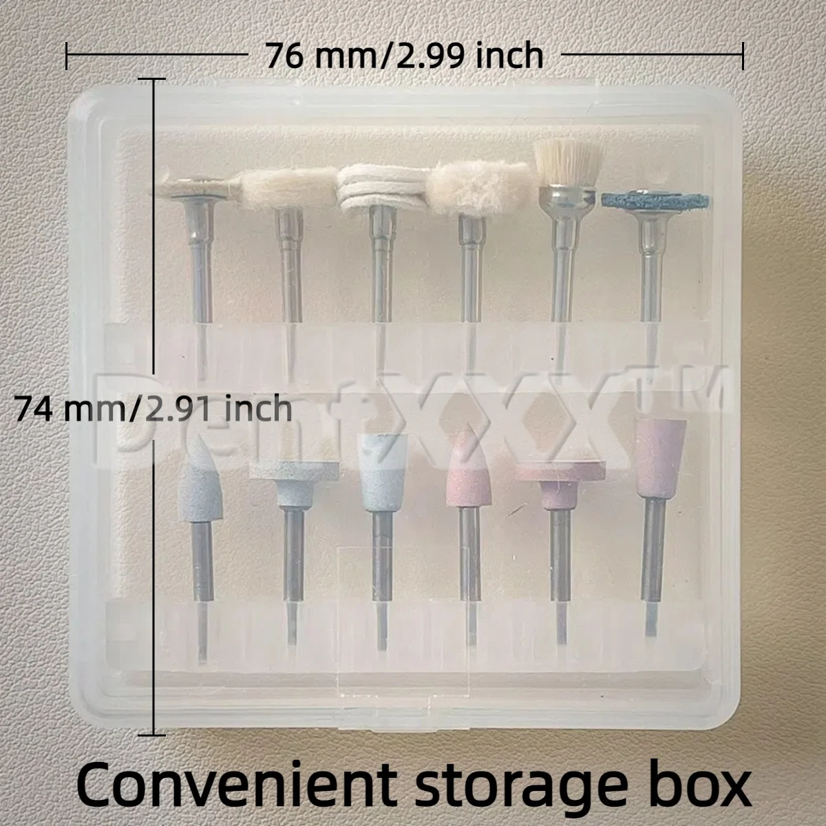 12 Stück/Box Silikon-Mischschleifkopf-Set, geeignet zum Schleifen und Polieren von Metall, Keramik usw. – Detail 3