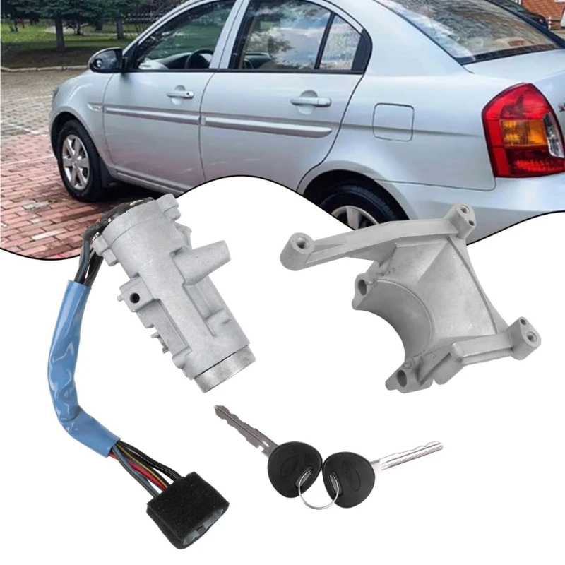 Car Metal Ignition Switchs Lock Cylinder Suitable For Accent 81900-22A43 81900-25A50 Enhances Vehicle Performances