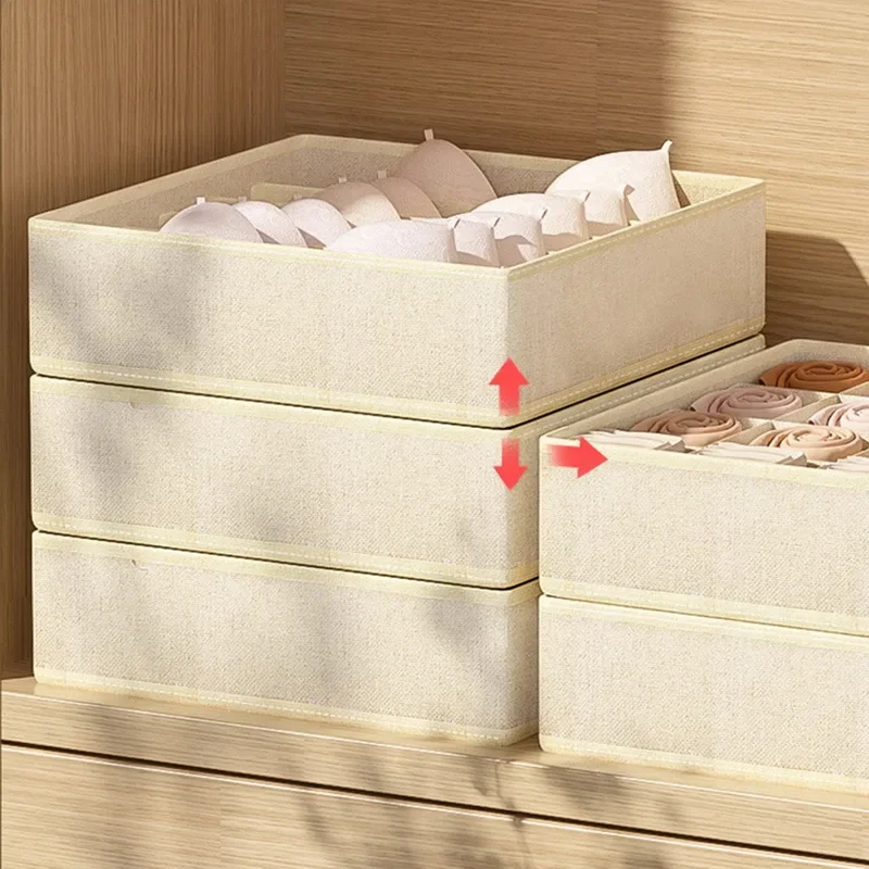 Underwear Bra Socks Storage Box Clothes Separator Box Cabinet Drawer Organizer Bra Belt Panties Organizer Box Wardrobe Organizer