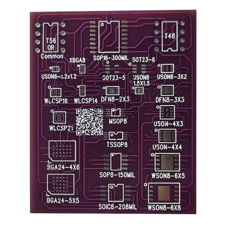 

Универсальный адаптер 25 в 1 SMD к DIP8, адаптер SMD 22 в 1, 4-слойная печатная плата, для SOIC8/16 SOP8 DFN8 USON8 DFN8 SOT5 SOT6 WSON8-HDL