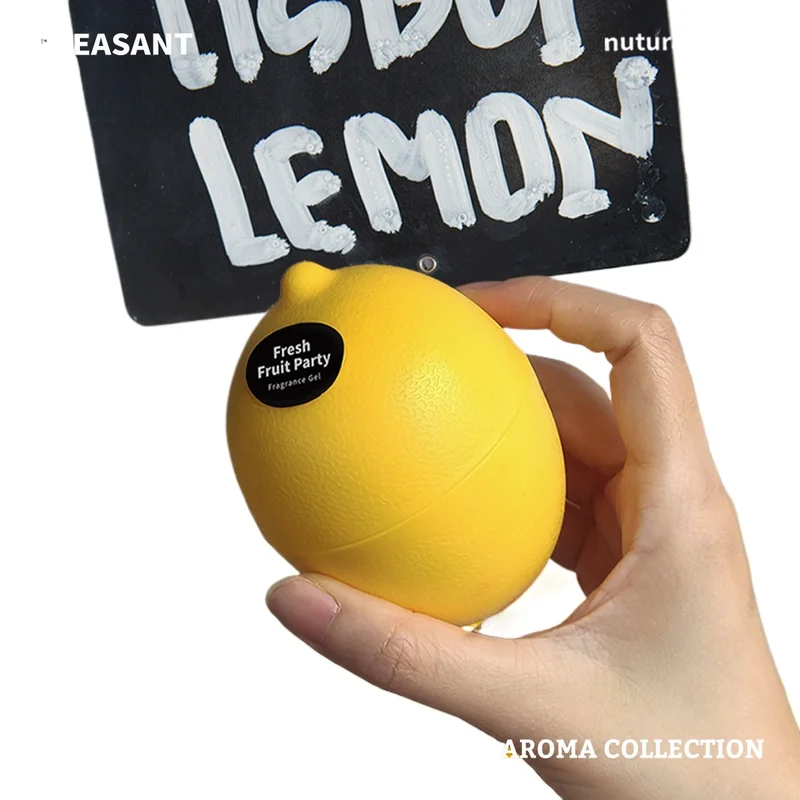 

Lemon Fruit Flavored Car Flavoring Car Air Fresheners Perfume Flavor Long-Lasting Auto Aromatherapy Car Deodorant Supplies