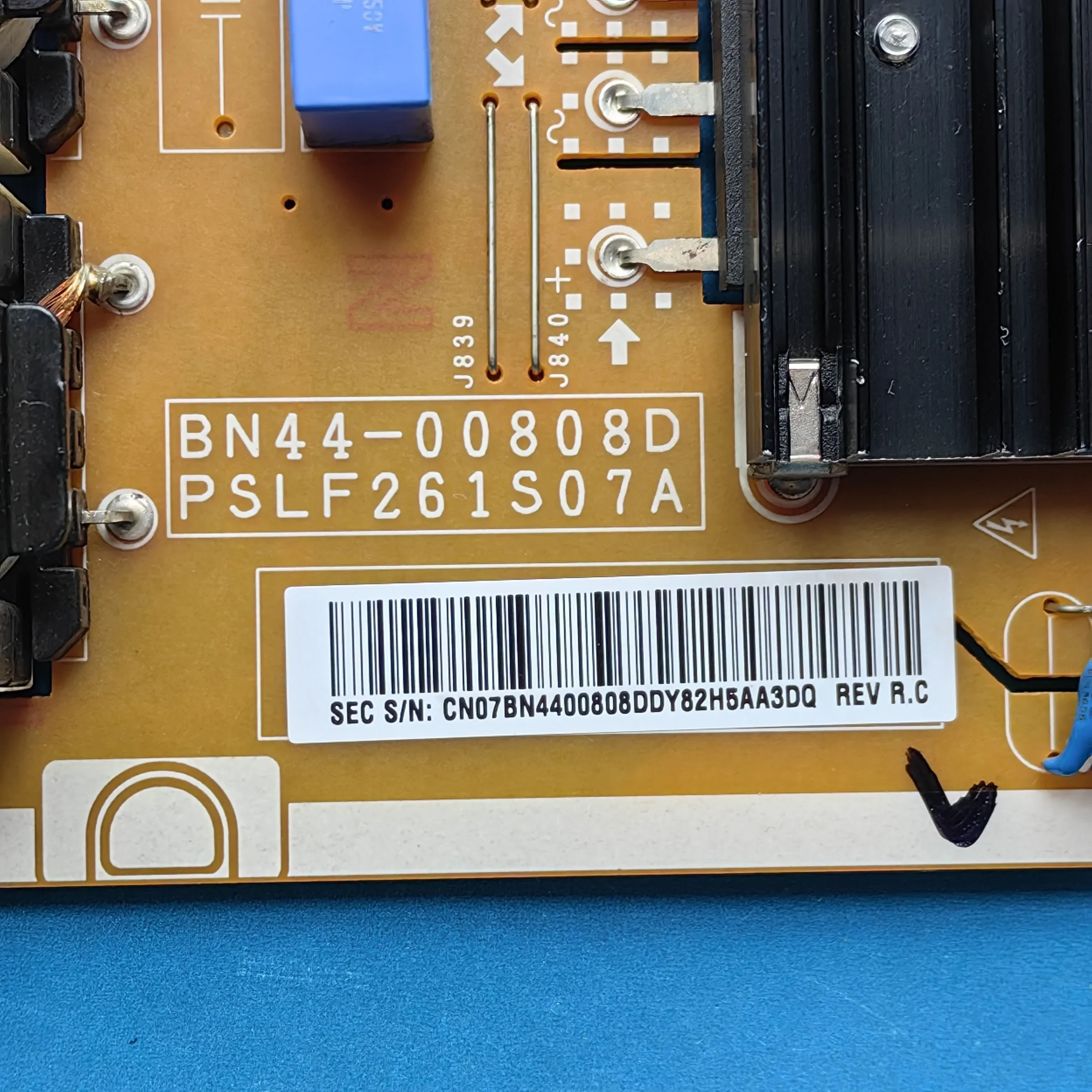 BN44-00808D UN60KU6300FXZA UN65KU6500FXZA TV Power Supply LED Board UN65KU6300FXZA UN65KU630DFXZA UN65KU650DFXZA PSLF261S07A