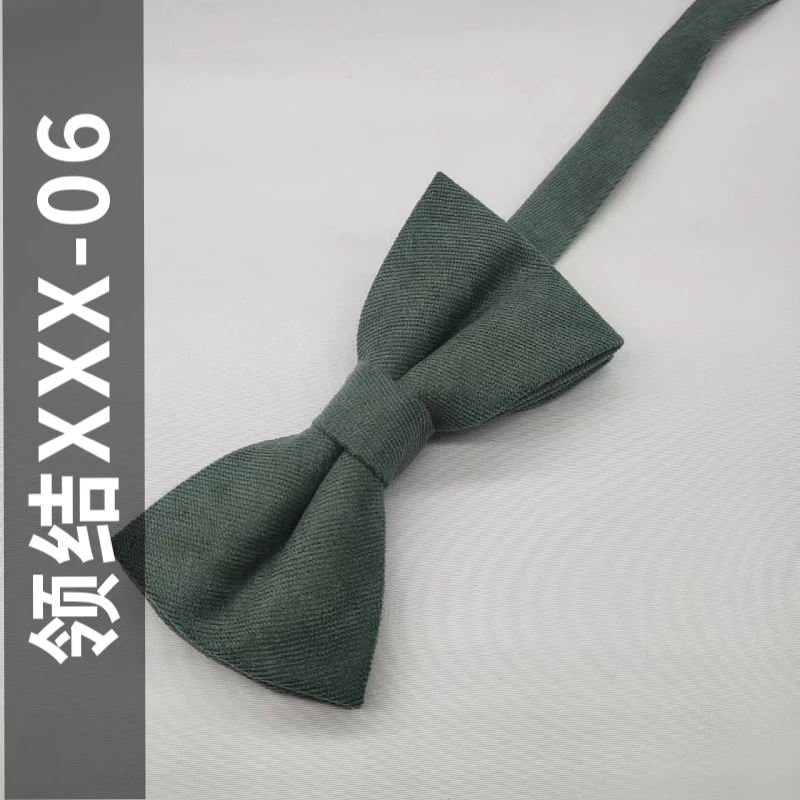 Boda clásica de color sólido, pajaritas para novio y novia, bufanda de bolsillo color caramelo verde oscuro color café