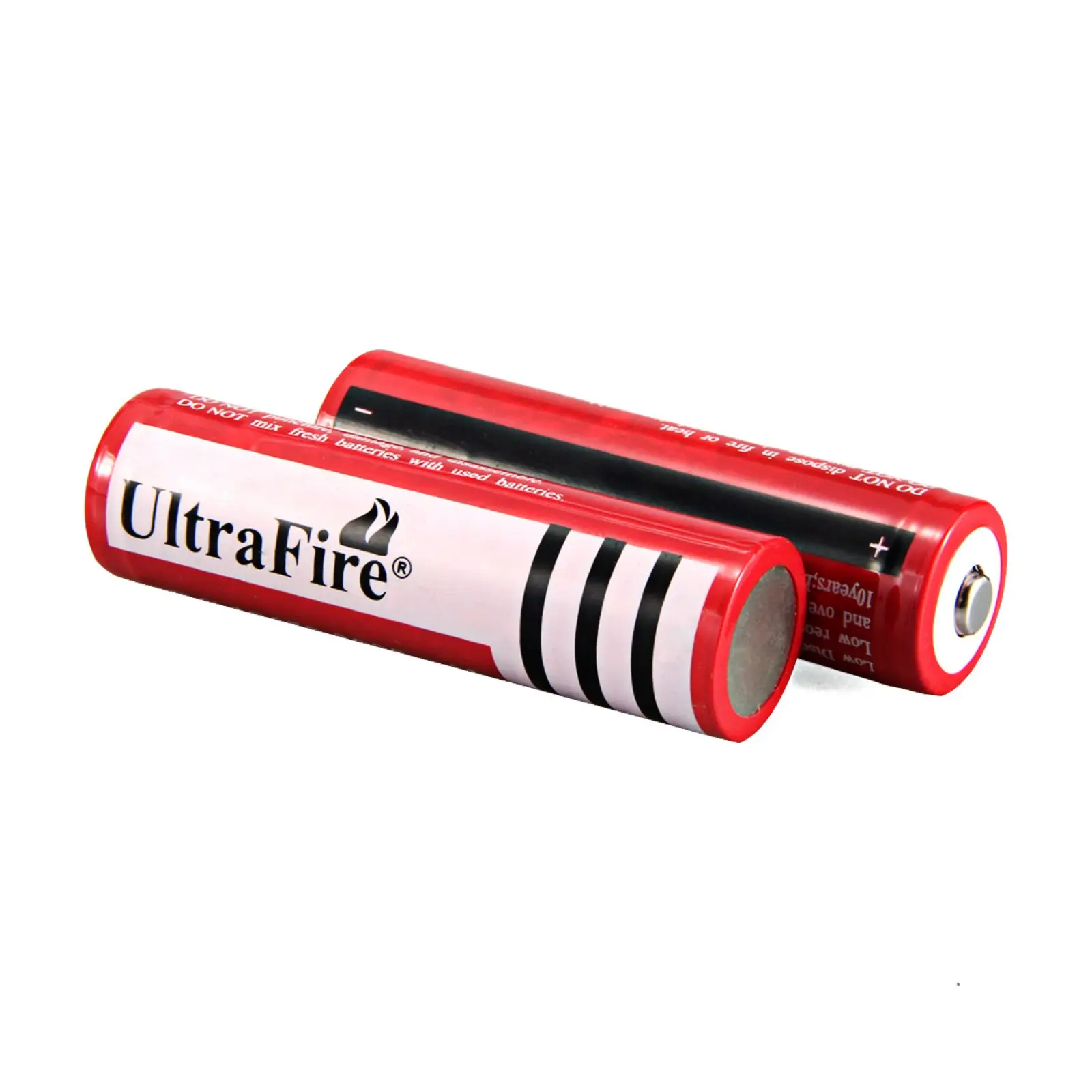 UltraFire 3.7V 3000mAh 18650 Rechargeable lithium Batteries Cells without PCB for Flashlight Mouses Toys Actual capacity 1200mAh