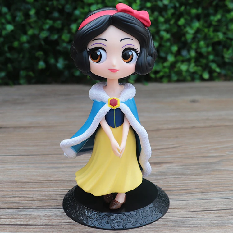 Q Posket Niedliche Große Augen Rapunzel Jenny Meerjungfrau Prinzessin PVC Anime-Puppen Sammlerversion Modell Spielzeug Geburtstagsgeschenk – Detail 4
