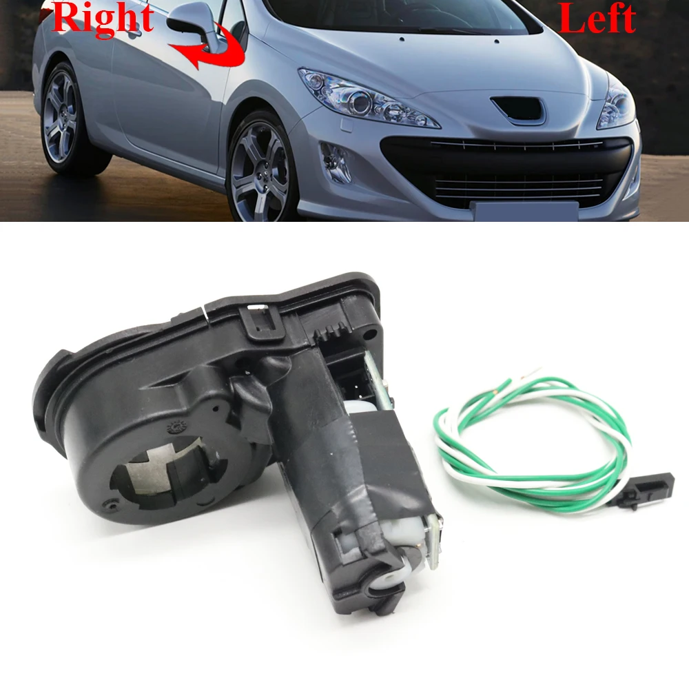 

For Citroen C4 Picasso MK1 C5 X7 Peugeot RCZ 308 SW T8 MK1 CC 408 T9 Car Exterior Rearview Mirror Power Folding Motor Actuator