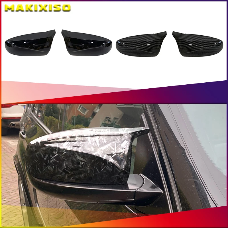 Car Side Wing Mirror Cover Rear-View Caps Black high quality types For BMW x5 E70 x6 E71 2008 2009 2010 2011 2012 2013