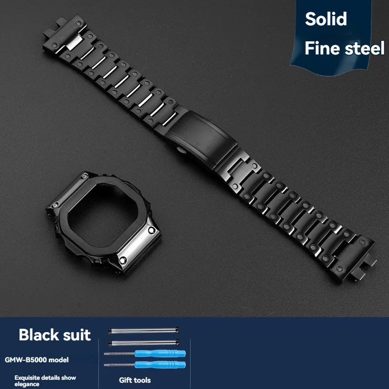 GMW-B5000 Modified case Solid Watch Strap for Casio G-SHOCK series