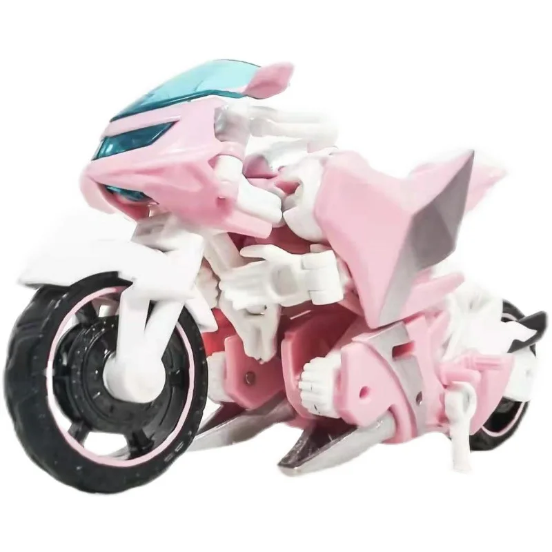 NIEUWE Transformatie APC-Toys First Edit Vrouwelijke TFP Roze Japanse Comic Ver Angel Engine Arcee Motorcycle Action Figure In Box