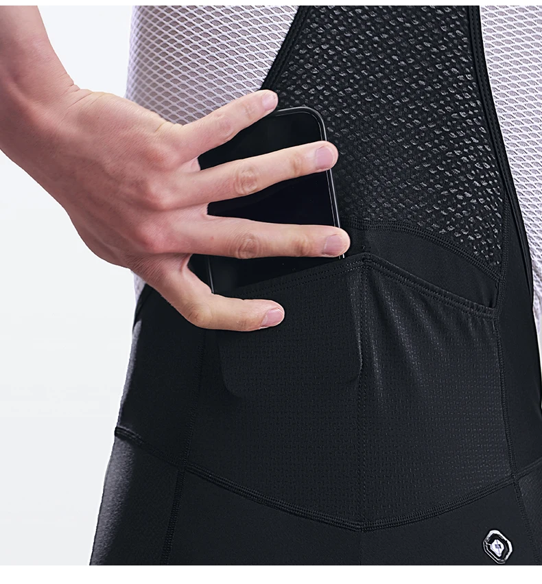 INBIKE Frühling Herbst Radfahren Set Radfahren Jersey langarm Trägerhose mit Polsterung Mountain Road Bike Anzüge Radfahren Kleidung Männer – Detail 13