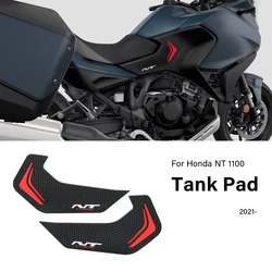 Rubber Anti-slip Grip Protection Sticker For Honda NT1100 NT 1100 2021- Fuel Tank Pads Traction Pad Accessories