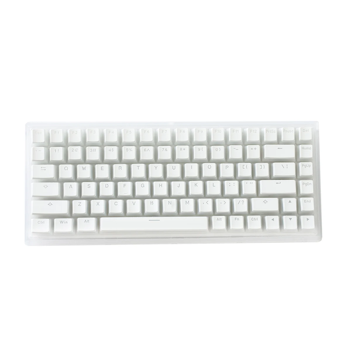 YUNZII KC84 Pro Hot Swappable Mechanische Tastatur 84-Key Gaming Tastatur mit Transluzenten ABS Fall, RGB Backlit für Mac/Win/Spiel