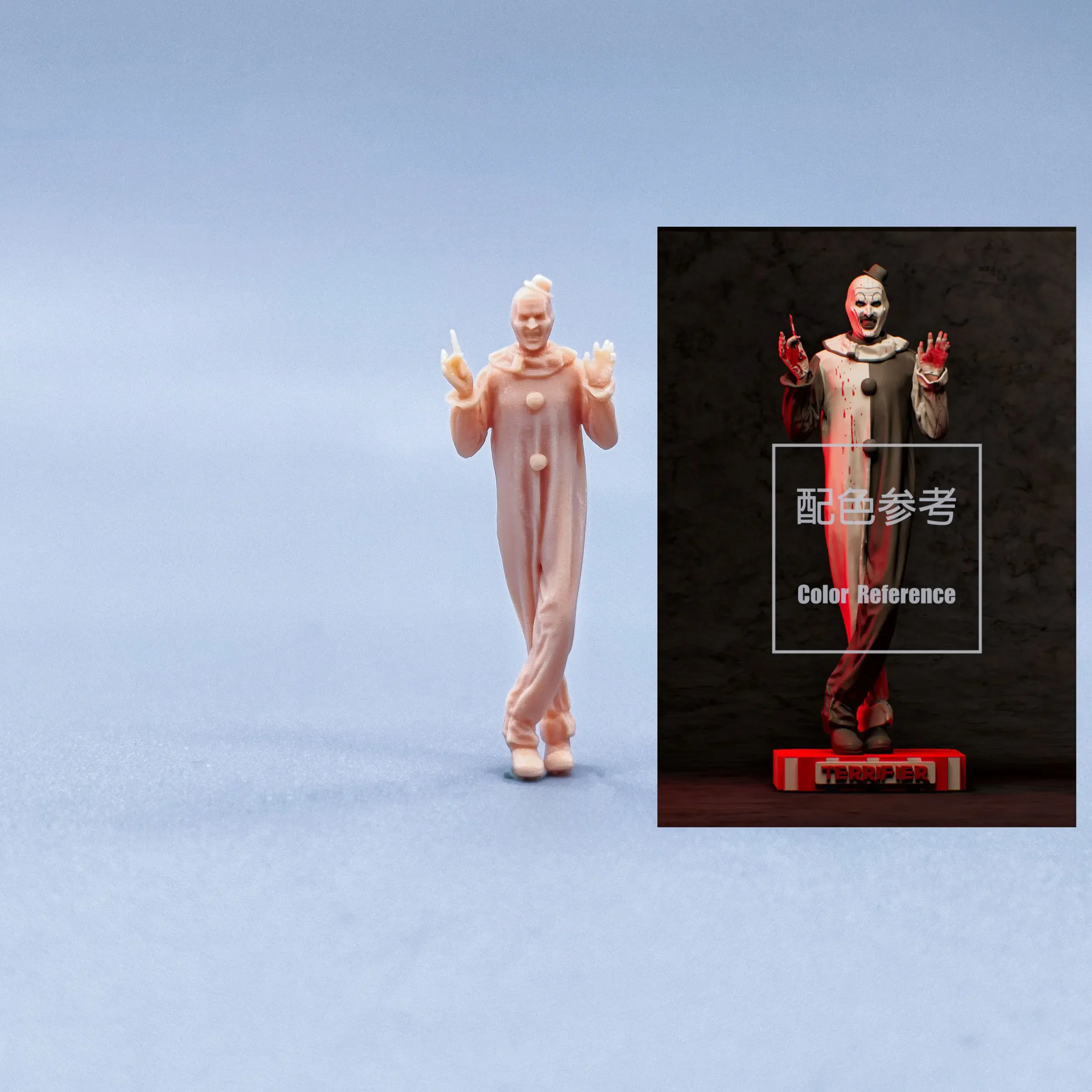 

Фигурки 1/64, масштабная модель, смола, сломанная душа, клоун, неокрашенные миниатюры, диорама, ручная роспись, W421