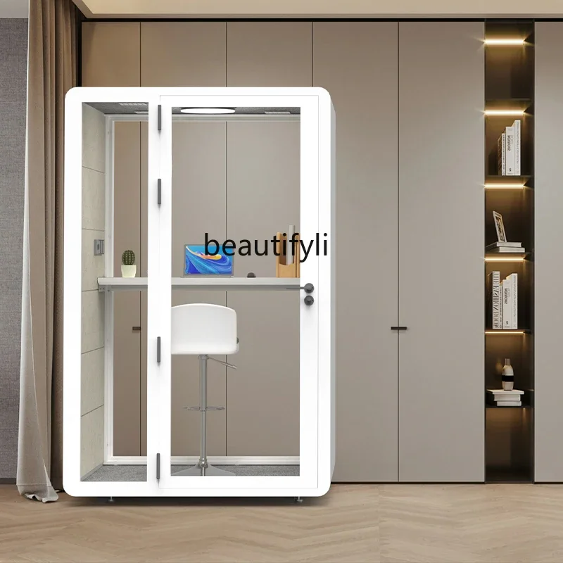 

A55 Mobile soundproof room household, phone booth office recording studio business, warehouse singing room