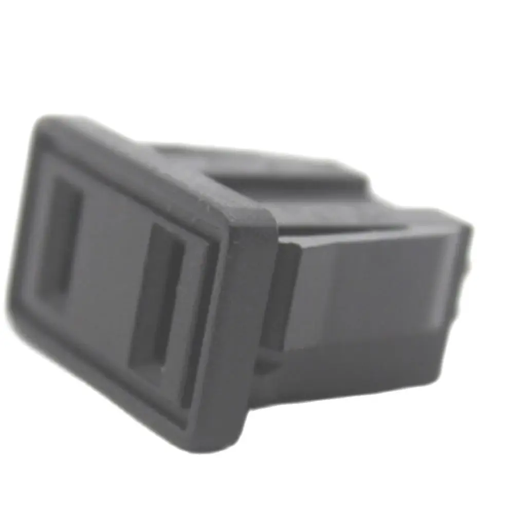 1PCS Black American Japan 2 sprong PDU UPS AC Power Outlet 2 Pin US Electrical Panel Receptacle AC Socket Type A 125v 15A
