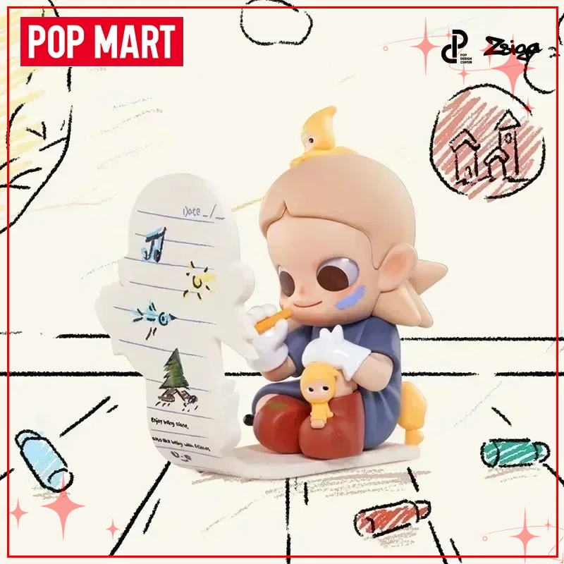

POPMART Zsiga Along the Way People Series слепая коробка Коллекционные фигурки Модные игрушки и подарки Декоративные фигурки