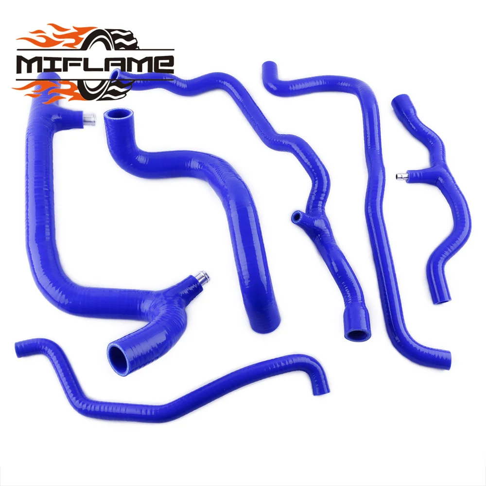 Silicone Radiator Coolant Hoses Kit For 2000 2001 2002 2003 2004 2005 2006 Renault Clio 172/182 Cup