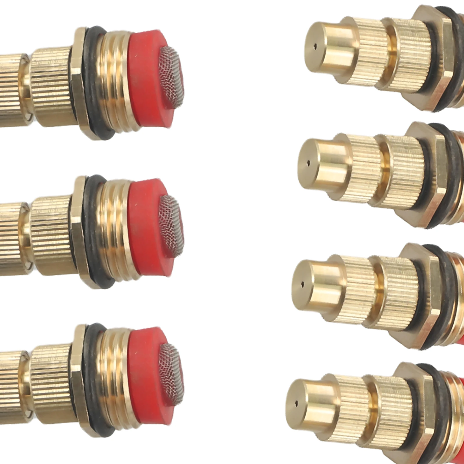 

5PCS Adjustable Spray Nozzle Lawn Misting Sprinkler Garden Watering Irrigation Spray With 1/2-inch (DN15) Male Thread Connection