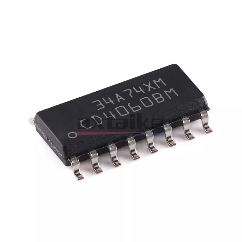 10PCS CD4060 DIP-16 SOP-16 CD4060BM CD4060BE SMD CMOS 14-Stage Ripple-Carry Binary Counter Divider and Osclllator IC