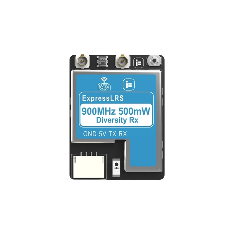 

ELRS Diversity Receiver ELRS 900Mhz 500Mw Diversity Rx With Dual Antenna For FPV-Y44A