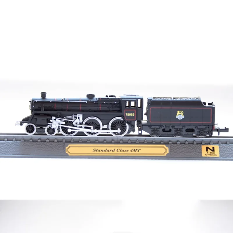 Diecast 1/160 Scale Train Model Steam Locomotive Standard CLASS 4MT Static Version 20 Model Toy Adult Fans Collectible Display