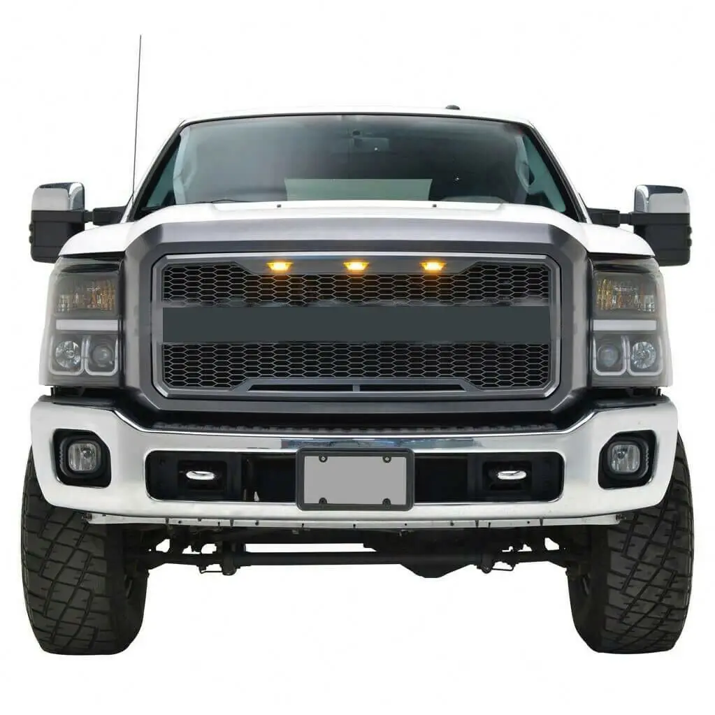 2011 2012 2013 2014 2015 2016 Bodykit Accessories Raptor Front Car Grille For FORD F250 f350 f450 Car Grille