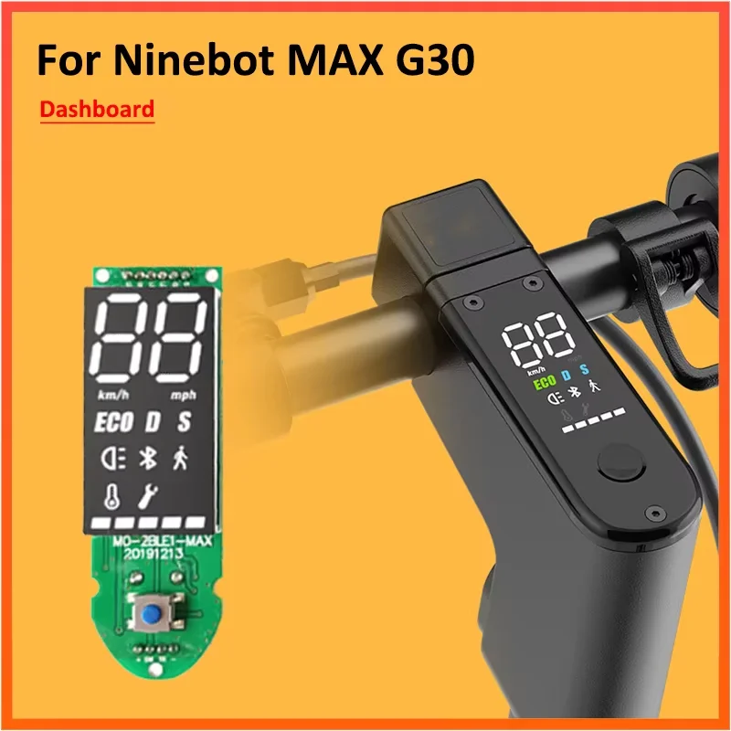 Dashboard For Ninebot MAX G30 G30D G30L Electric Scooter with Bluetooth Circuit Board Replacement Panel Parts