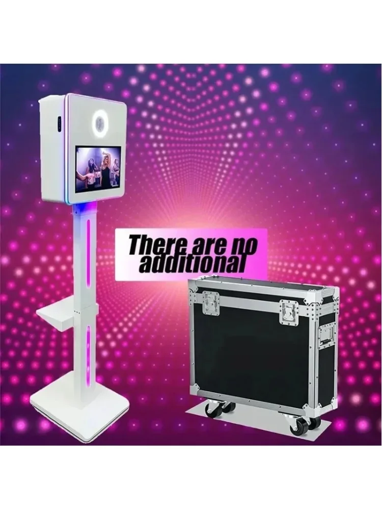 2025 Neuer 15,6 Zoll Touchscreen DSLR Fotoautomat Selfie-Kamera Tragbare Fotobox für Hochzeiten und Veranstaltungen