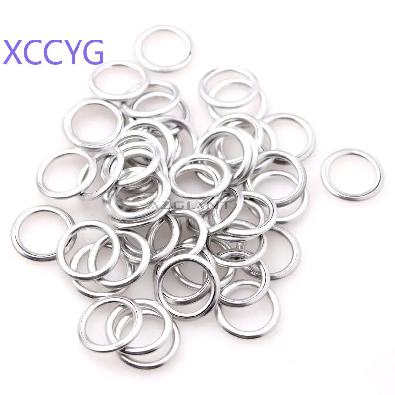 

XCCYG 10pcs N0138157 M14 Crush Washer Oil Drain Plug Gasket Seal Fit For Volkswagen Audi