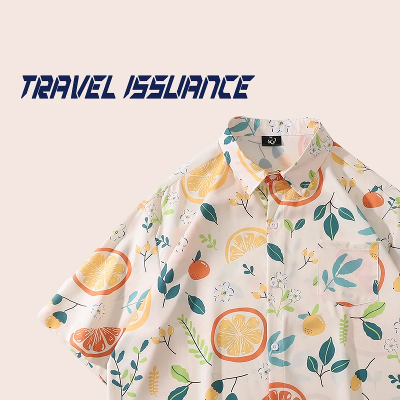 トラベル発行-フレッシュレモンフレーバー-日本の原宿風-おしゃれ-カジュアル-レイジー-カレッジスタイル-多用途ポケットハンカチ