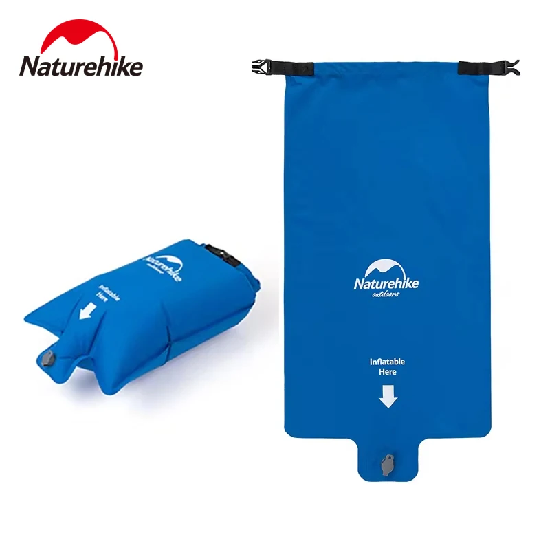 Naturehike Fast Inflation Camping Inflatable Bag Ultralight Outdoor Portable Air Bag for Sleeping Pad Mattresses 1.9cm Nozzles