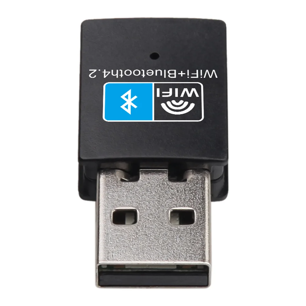 USB WiFi Wireless Adapter 150Mbps USB Adapter 2.4G Bluetooth V4.0 Dongle Network Card RTL8723BU for Desktop Laptop PC