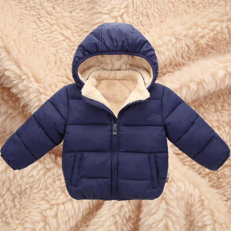 Children Down Cotton Jackets Winter Clothes Thick Coats for Boys Kids Jackets for Girls Winter Coat Outerwear Ropa De Niña 2024