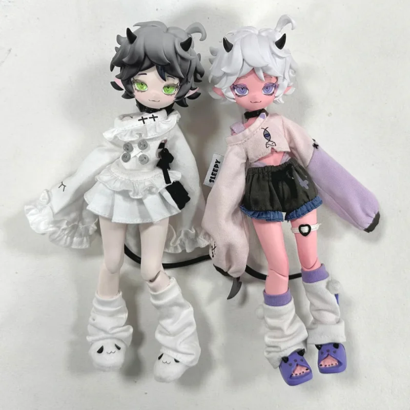 New Devil'S Horns 1/8 Bjd Series Blind Box Action Figure Cool Style Trendy Exquisite Toy Mystery Box Gift Creative Xmas Gift