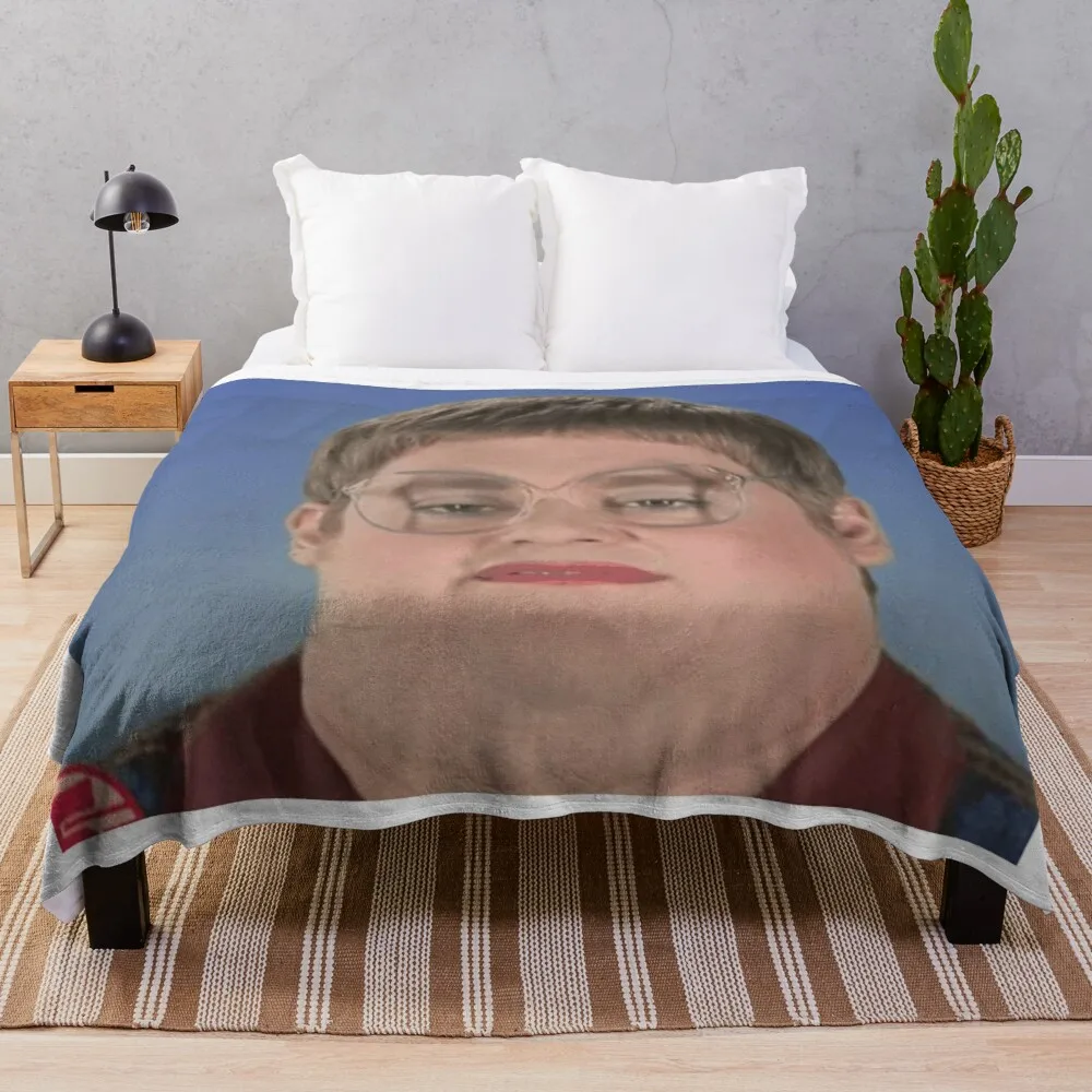 

tim and eric news Throw Blanket Thin wadding blanket plush queen size blanket luxury throw blanket