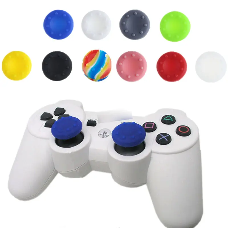 20 قطعة/الوحدة شحنة عشوائية مزيج اللون ل Ps4 Ps5 ل Xbox one سلسلة S X عصا التحكم متحكم الأصابع xbox one قبضة غطاء سيليكون #6