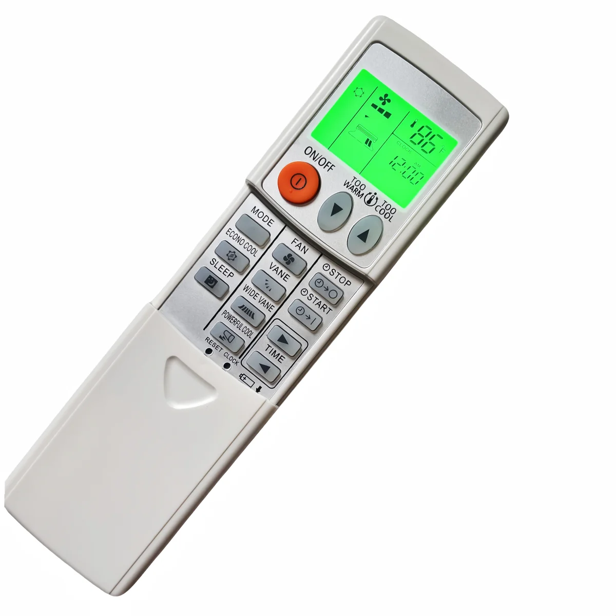 Nuevo y aplicable para motor eléctrico Mitsubishi PAC15AS PAC13AS control remoto de aire acondicionado montado en gabinete