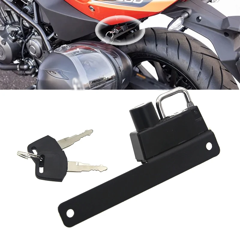 

Fit For Harley Davidson X350 X 350 2023 2024 Motorcycle Helmet Lock Mount Hook Keys Aluminum Locking