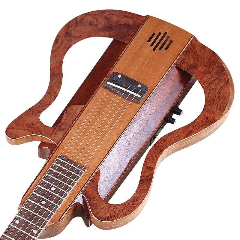 Acoustic Electric Guitar 6 Strings Guitar 41Inch Folk Guitar with Pickup Good Handicraft Better Resonance Sound