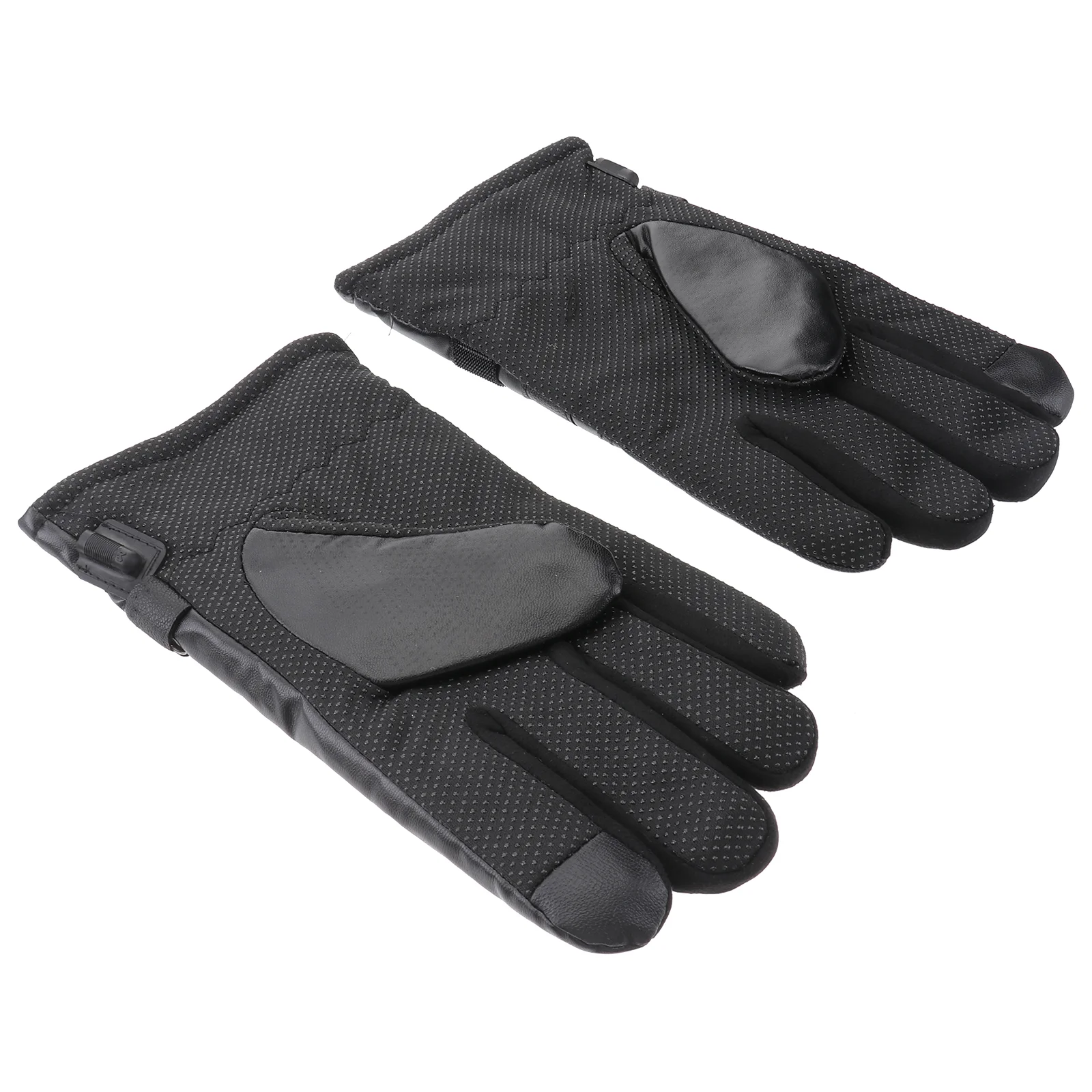 Gants chauffants équitation d'hiver chauffés pour hommes vélo moto doigt travail thermique chaud