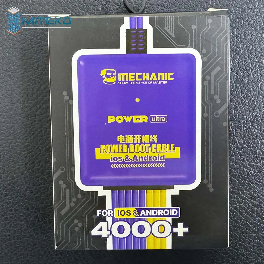 MECHANIC Power Boot Cable IBoot AD Max+/iBoot FPC+ For IPhone5s-16PM Android Xiaomi Samsung Phone Power Supply Repair Test Cord view 5