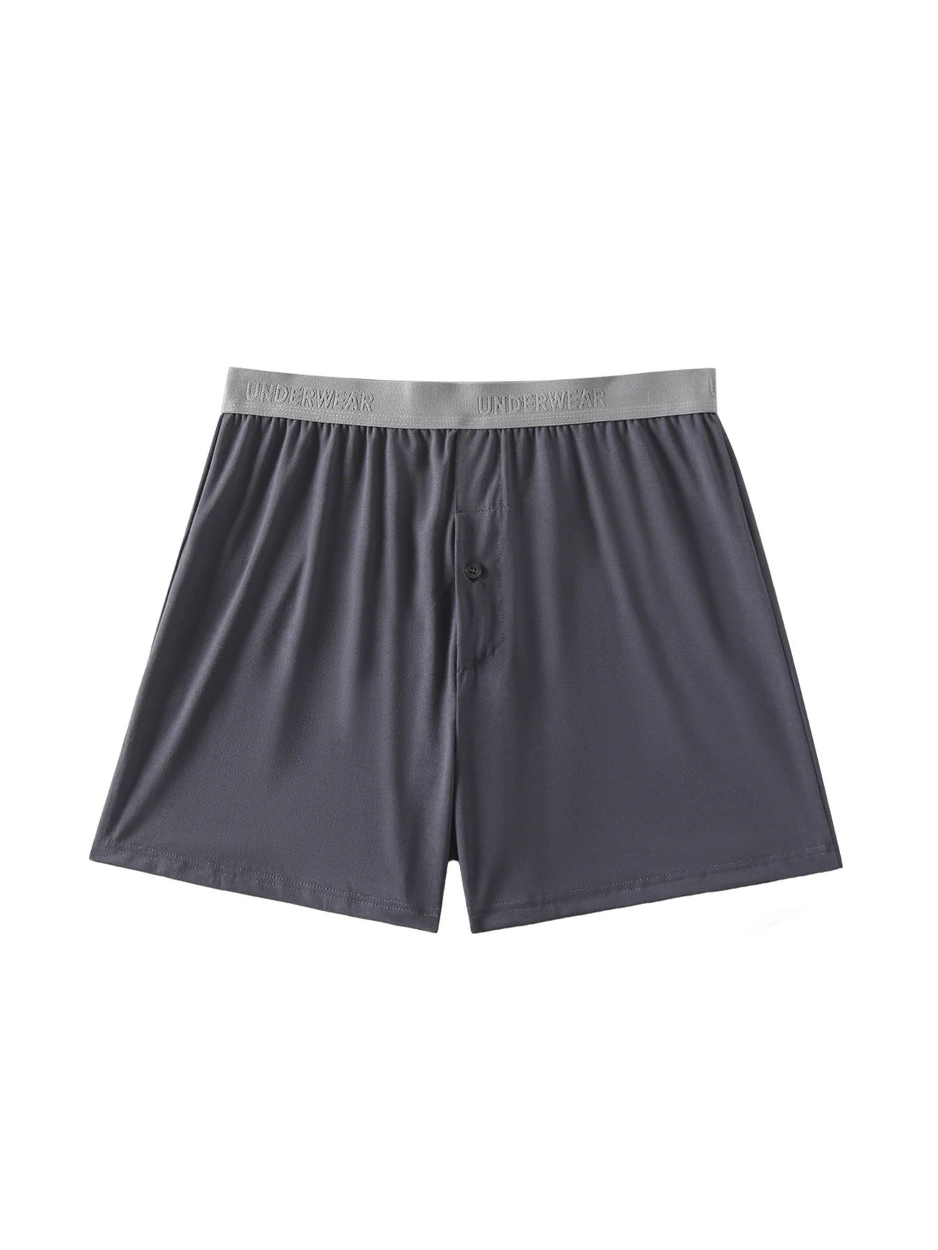 3-teiliges Set Herren-Shorts für alle Jahreszeiten, einfarbig, in großen Größen, bequeme und einfache flache Hosen, lässige Strandshorts – Detail 2