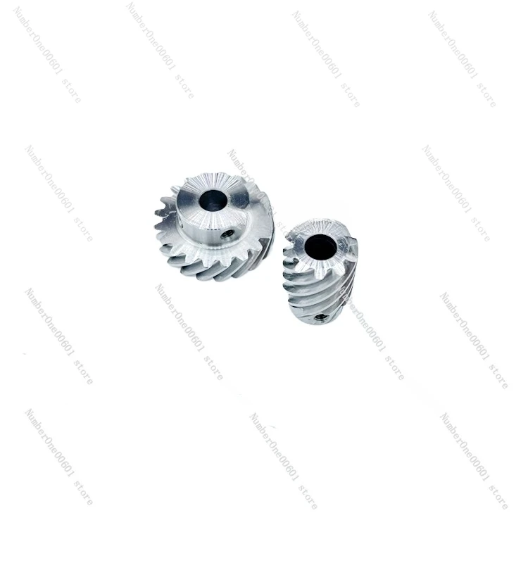 45 Degree Helical Gear 1:2 Reduction Gearbox 90 Degree Right Angle Steering Commutator Gearbox Gear Module