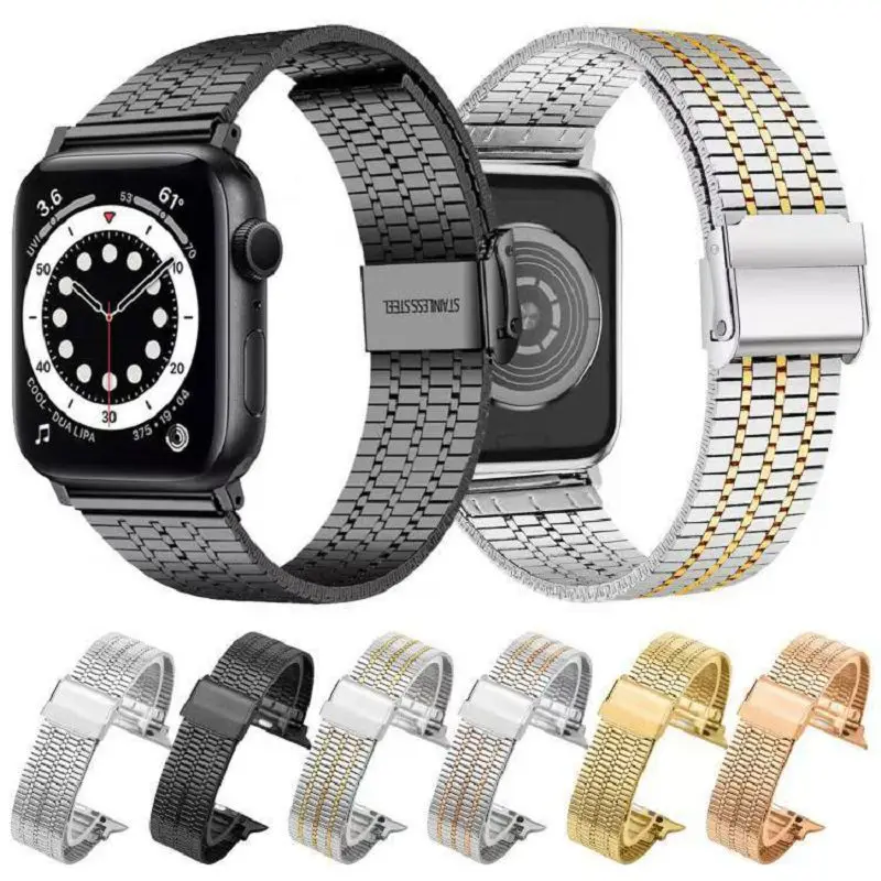 

Link Watch Bracelet for Apple watch S11 10 9 8 7 SE 6 44 40mm band Stainless Steel Strap iwatch Ultra 49mm 45 42 46 38mm Correas